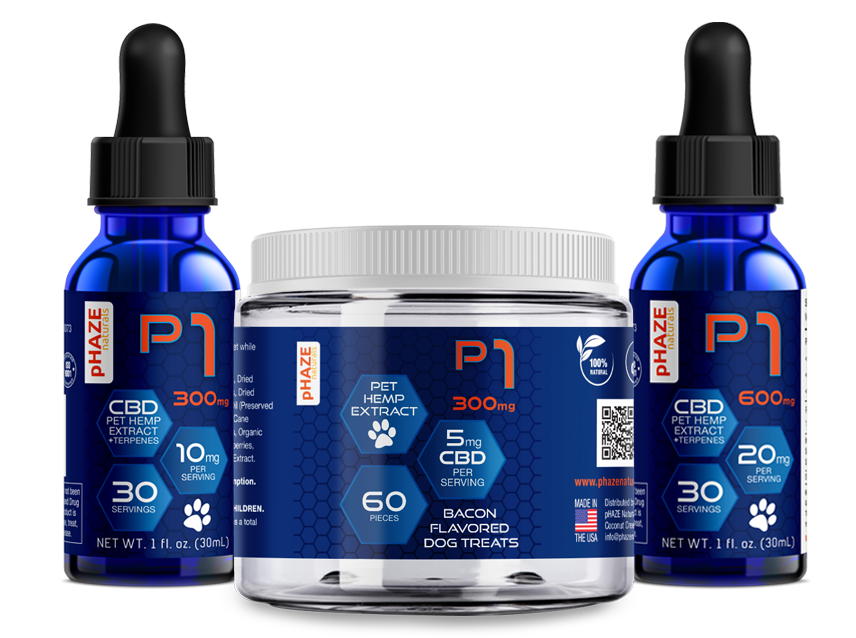 All natural, organic CBD Products for pets - pHAZE Naturals